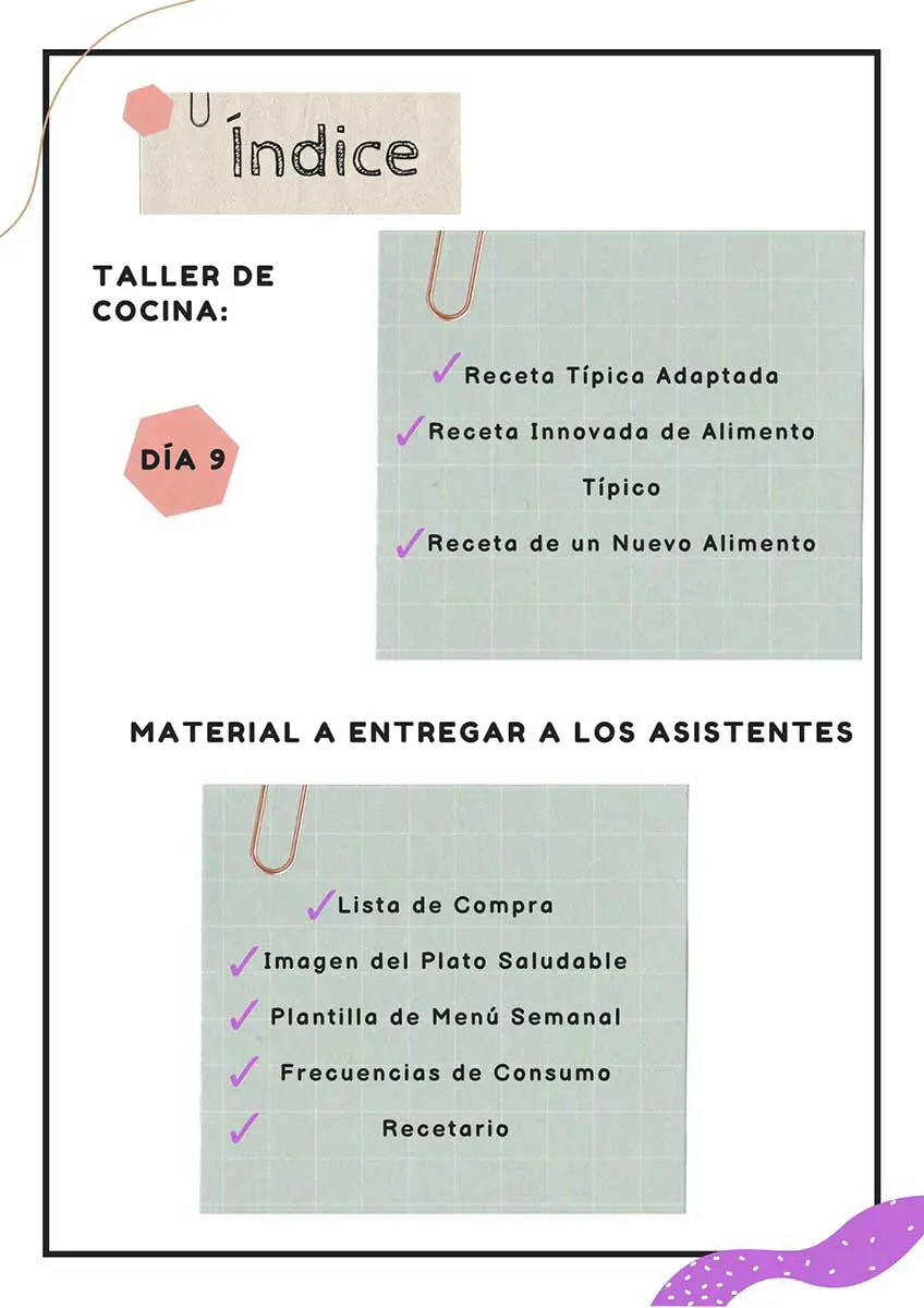curso alimentación