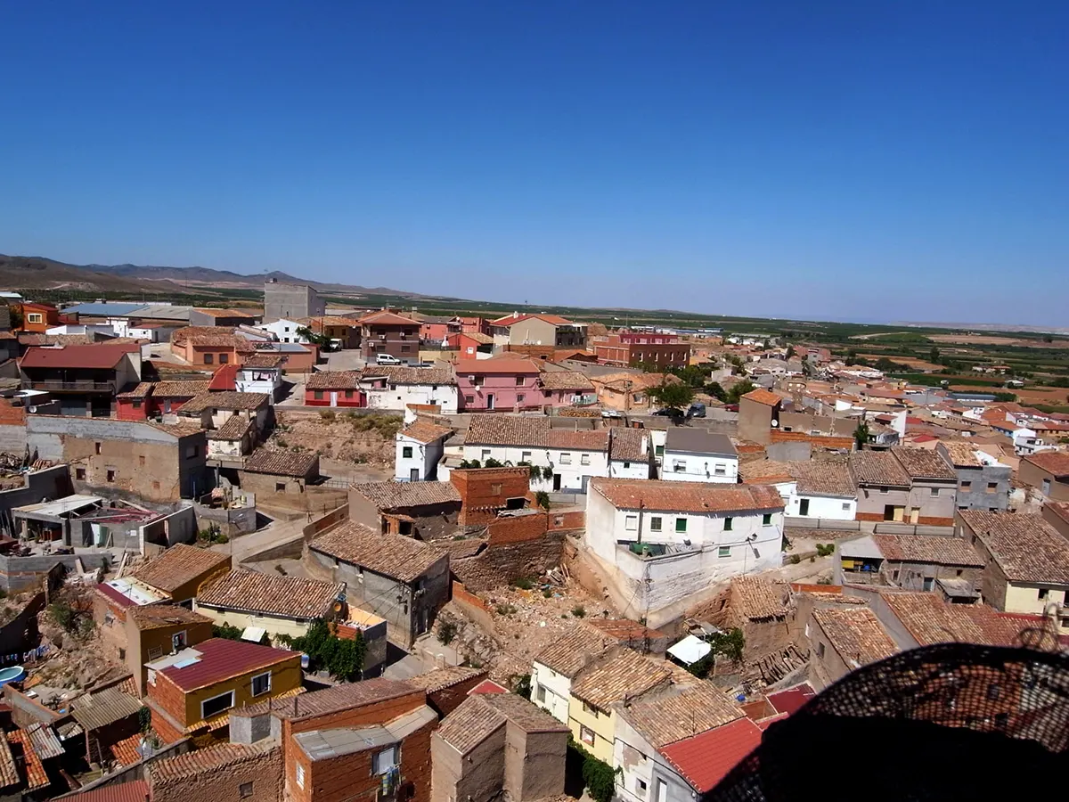 Vista de Ricla desde la Torre