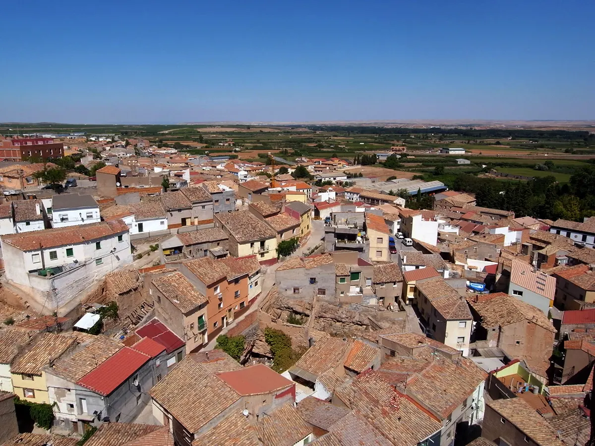 Vista de Ricla desde la Torre