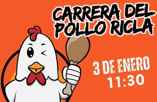 carrera del pollo