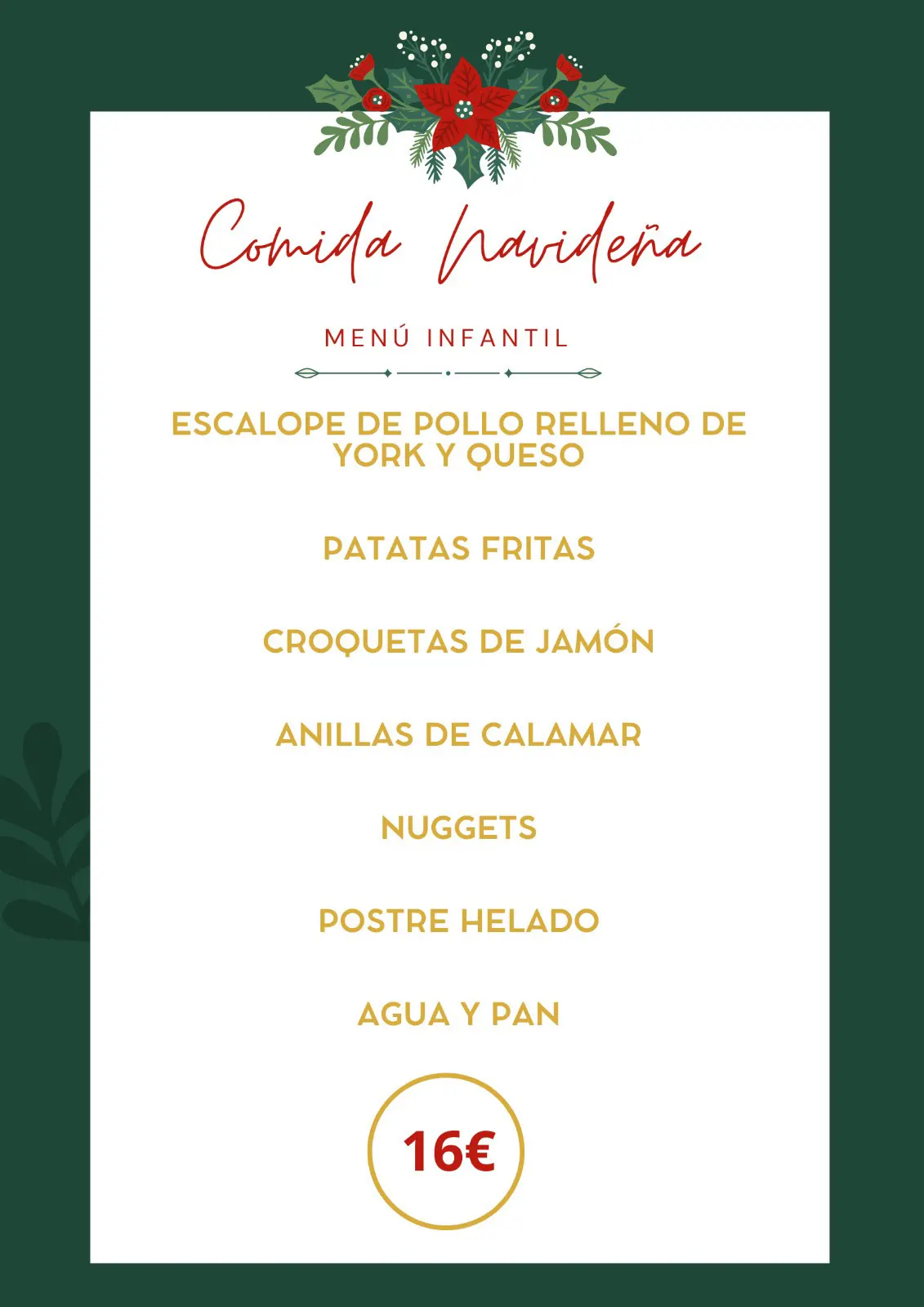 comida navidad