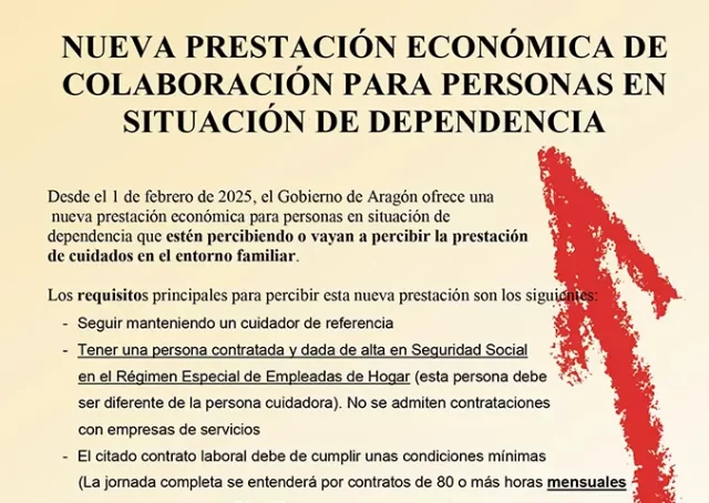 Nuevas ayudas para personas en situación de dependencia
