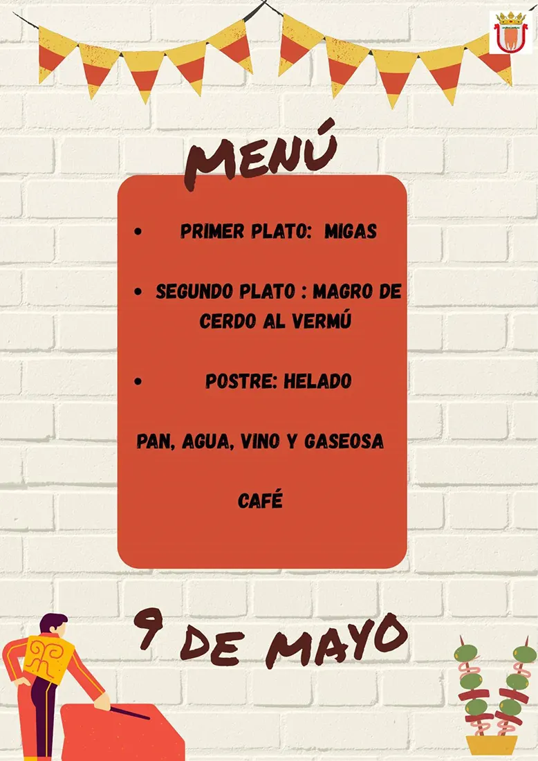 Comida 9 de mayo